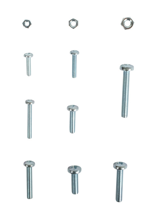 Sortimentlåda Maskinskruv 210 delar Work>it